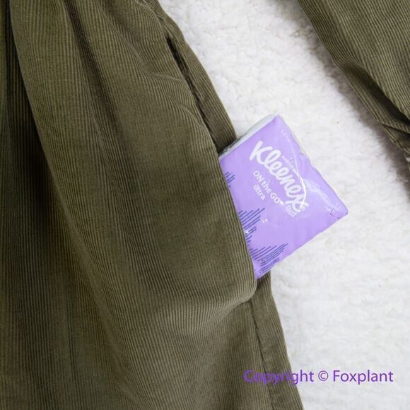 New! Madewell Embroidered Corduroy Square-Neck Mini Dress,‎ size M - Picture 11 of 16